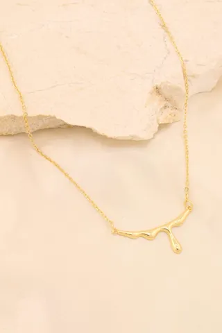 COLAR GOTA DERRAMADA ORGÂNICO