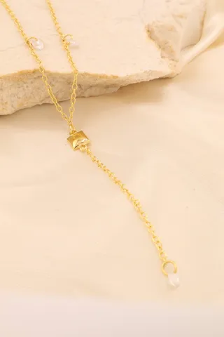 COLAR GRAVATINHA COM PONTOS DE LUZ