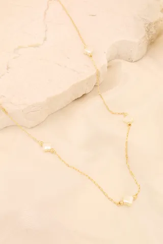 GARGANTILHA INSPIRAÇÃO VC PÉROLA 60CM