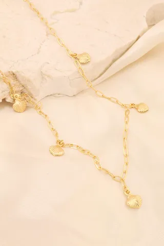 CHOCKER COM PINGENTE CONCHA