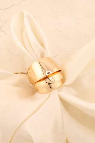 ANEL DOURADO EM CAMADAS
