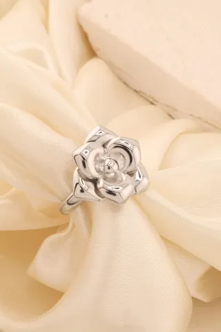 ANEL RÓDIO COM FLOR