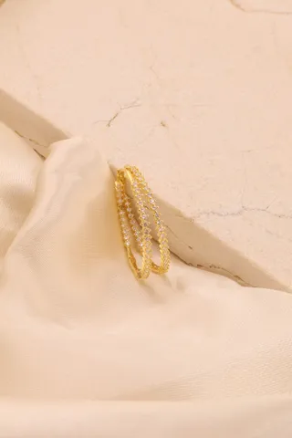 ARGOLA FININHA ZIRCÔNIA BRANCA