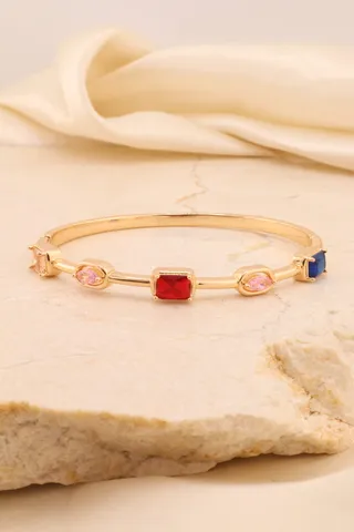 BRACELETE PEDRAS COLORIDAS